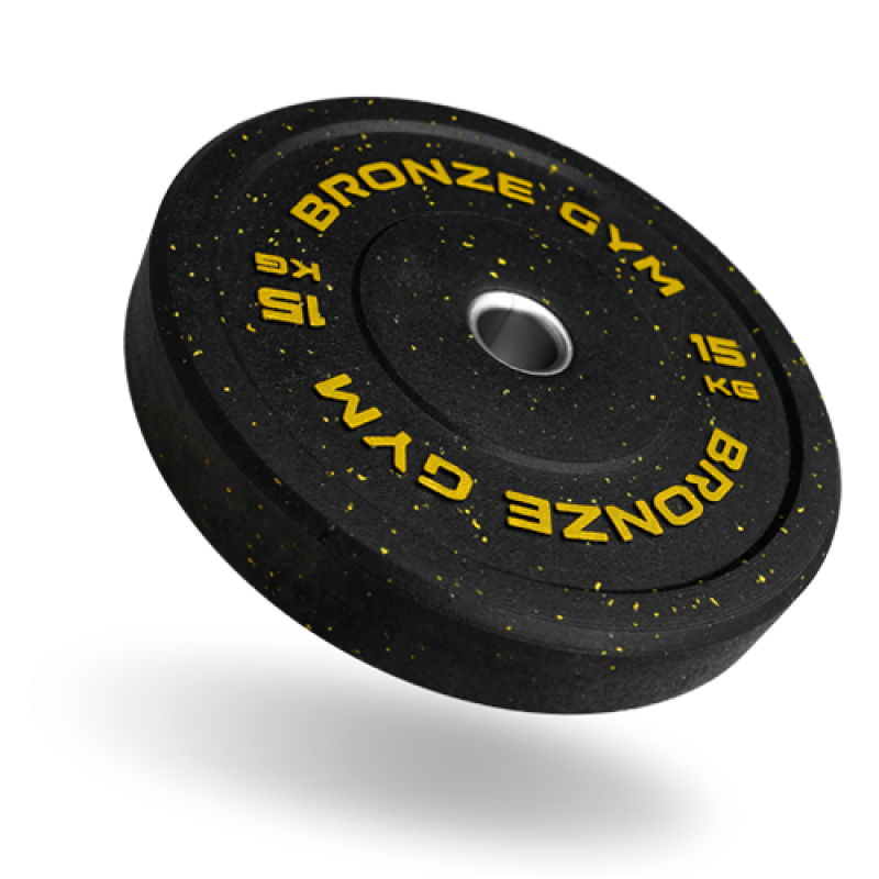 Фотография BRONZE GYM BG-BMP-15 Диск бамперный 15 кг 0