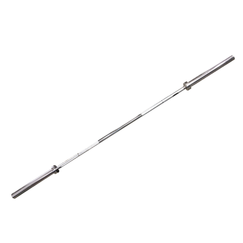 Фотография Гриф олимпийский Smith BC103-453 прямой хромированный, нагрузка до 453 кг, в комплекте с одной парой пружинных замков 0