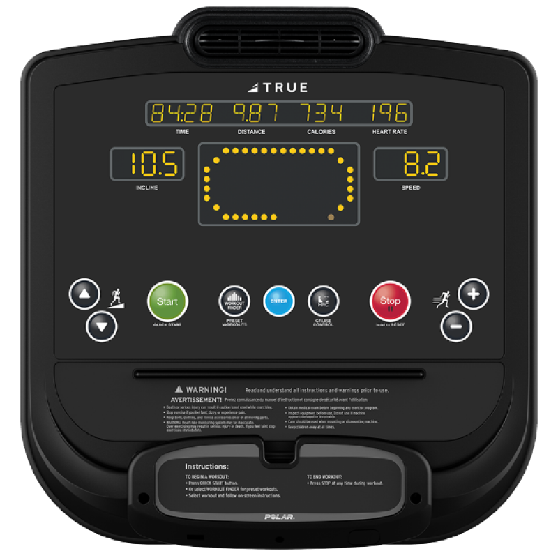 Фотография Беговая дорожка TRUE TC400 c консолью Emerge 4