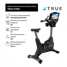 Велотренажер TRUE UC900 с консолью Envision 9