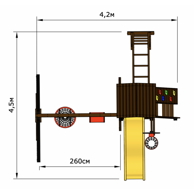 Фотография Детская площадка Magic 6 4