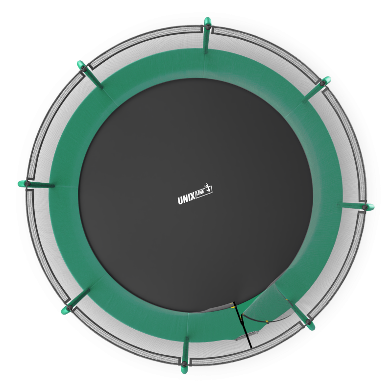 Фотография Батут UNIX Line SUPREME BASIC 12 ft (green) 2