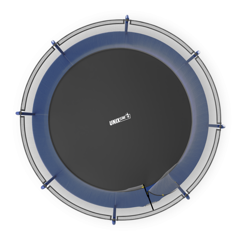Фотография Батут UNIX Line SUPREME BASIC 14 ft (blue) 2