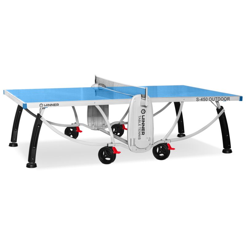 Фотография Теннисный стол всепогодный "Winner S-450 Outdoor" (274 х 152,5 х 76 см) с сеткой 0