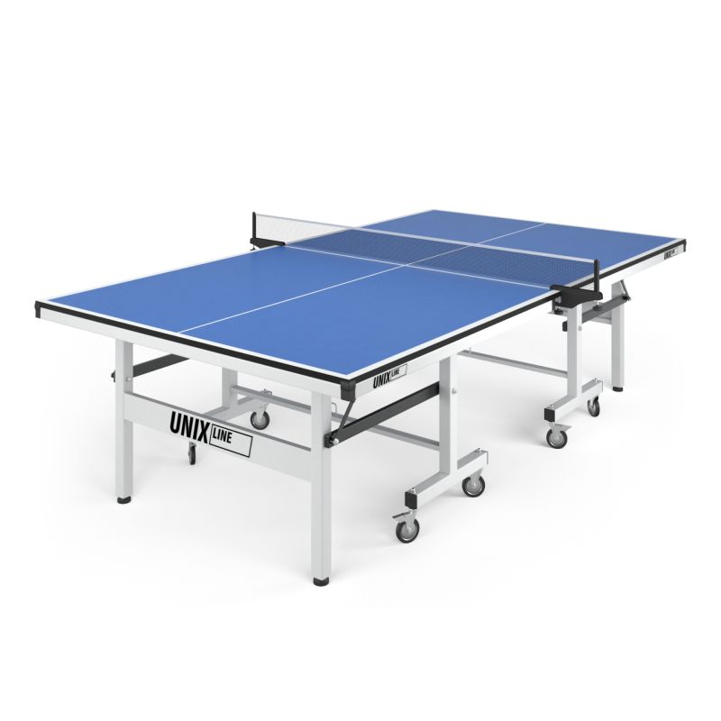 Фотография Профессиональный теннисный стол UNIX Line 25 mm MDF (Blue / Green)  0