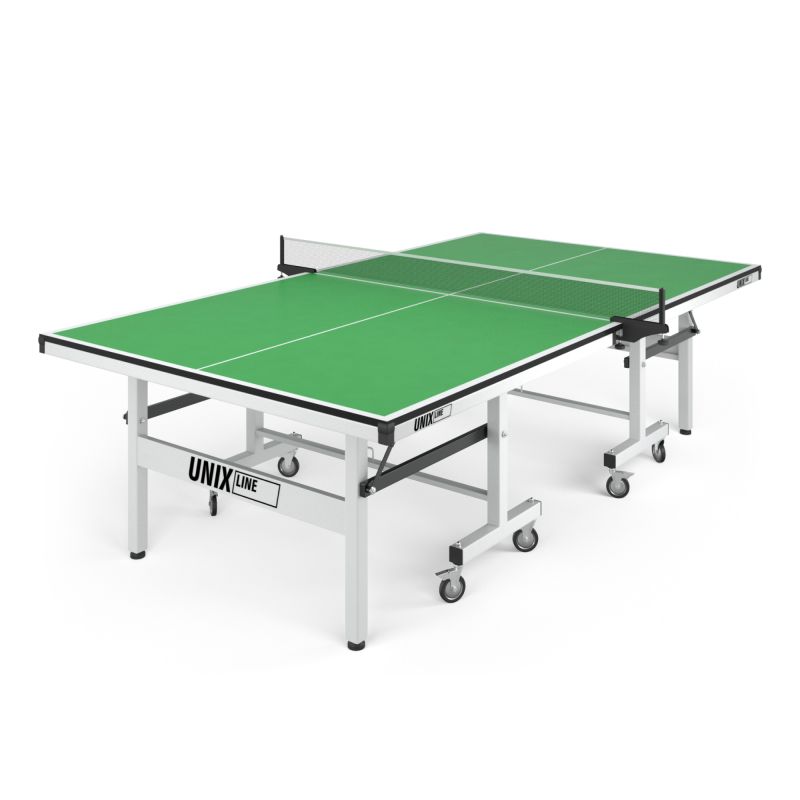 Фотография Профессиональный теннисный стол UNIX Line 25 mm MDF (Blue / Green)  1