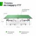 Миниатюра Профессиональный теннисный стол UNIX Line 25 mm MDF (Blue / Green)  4  мини