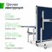 Миниатюра Профессиональный теннисный стол UNIX Line 25 mm MDF (Blue / Green)  10  мини
