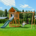 Миниатюра Детский игровой комплекс UNIX Kids (6 in 1) Dark Green 3  мини