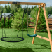 Миниатюра Детский игровой комплекс UNIX Kids (6 in 1) Dark Green 21  мини