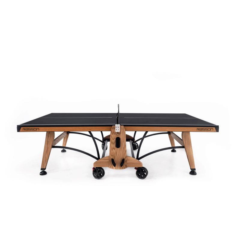 Фотография Теннисный стол складной для помещений "RASSON PREMIUM T03 Indoor" (274 х 152,5 х 76 см, натуральный дуб) с сеткой 0