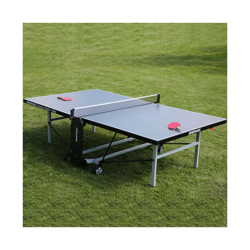 Фотография Теннисный стол DONIC OUTDOOR ROLLER 1000 GREY 9