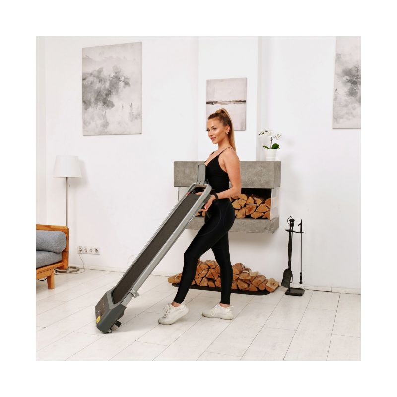 Фотография Беговая дорожка DFC SLIM 2 Gray 16