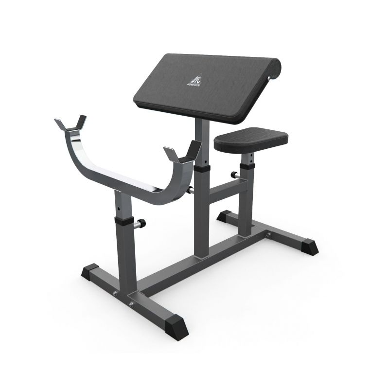 Фотография Скамья Скотта DFC Homegym UB009G серый 0