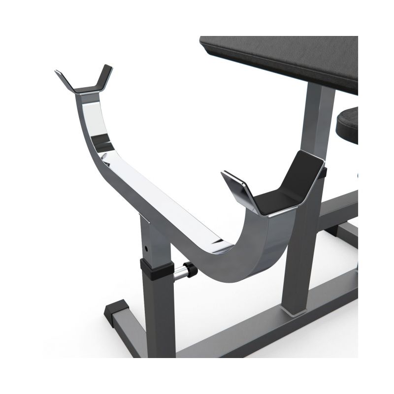 Фотография Скамья Скотта DFC Homegym UB009G серый 6