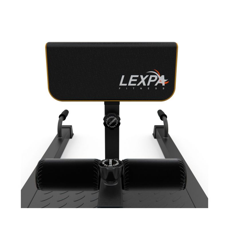 Фотография Тренажер для приседаний/гиперэкстензия DFC LEXPA 6