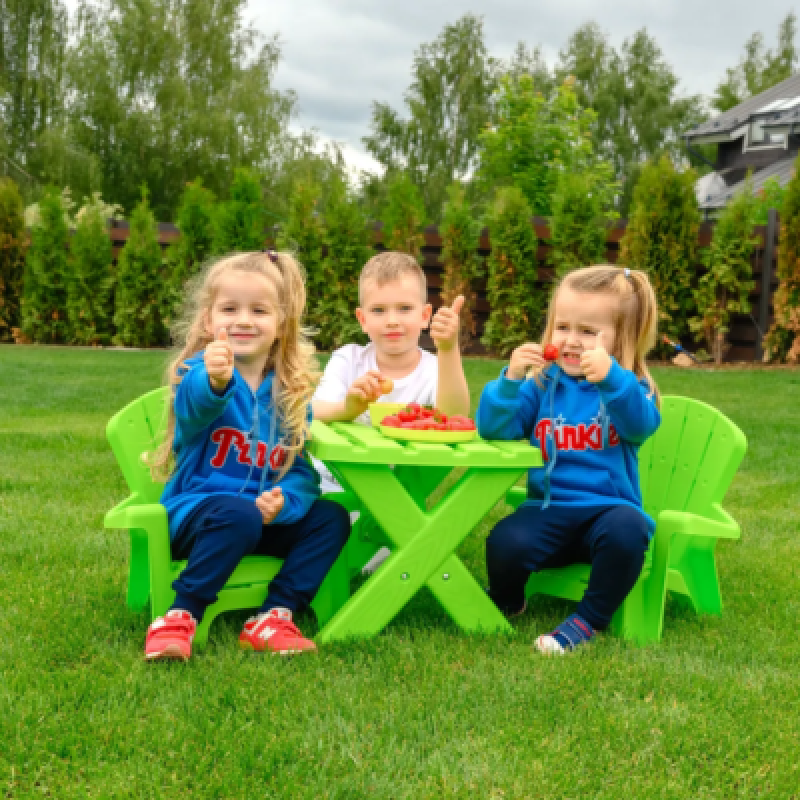 Фотография Набор садовой мебели UNIX Kids Garden Green 1