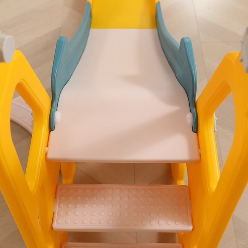 Фотография Горка с качелями UNIX Kids Funny Car (138 cm) Yellow 2