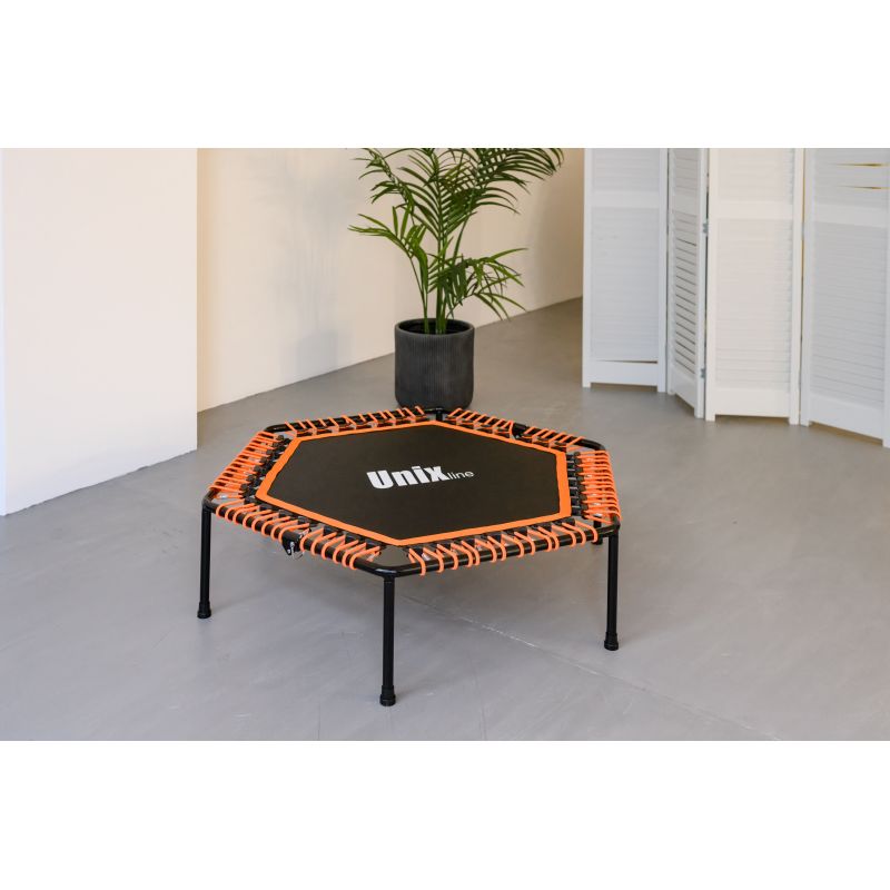 Фотография Батут UNIX Line FITNESS Lite Green (130 см) 12