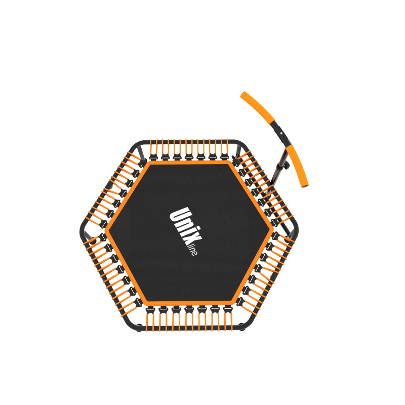 Фотография Батут UNIX Line FITNESS Orange (130 см) 6