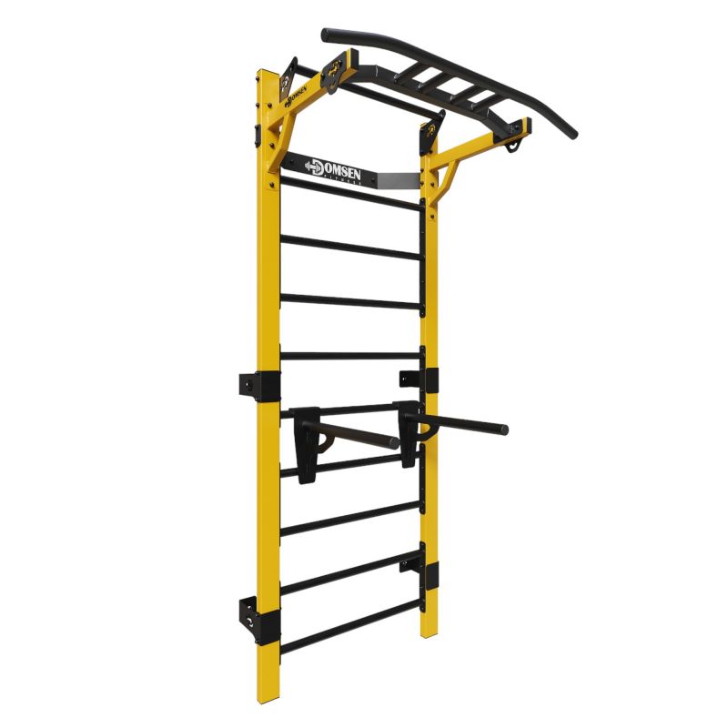 Фотография Профессиональная шведская стенка с брусьями и турником Domsen Fitness Ds46 3