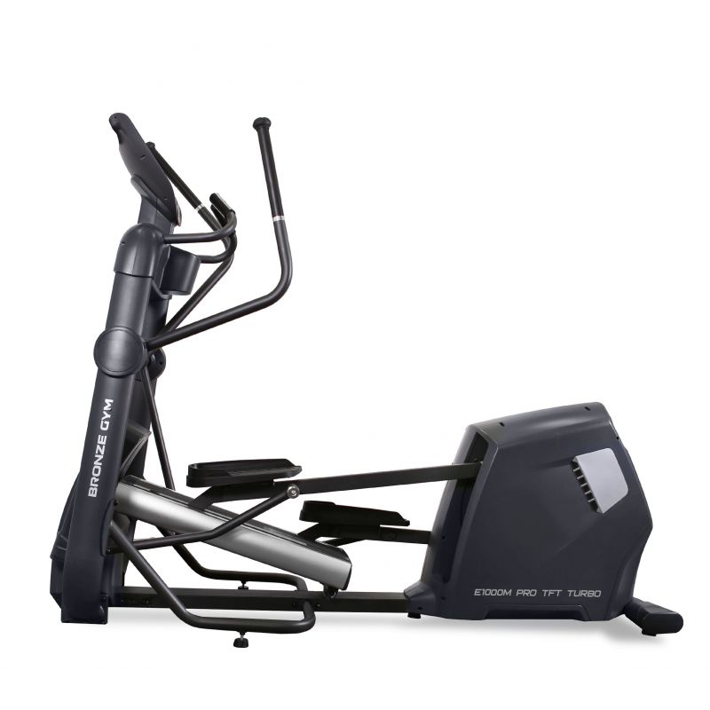 Фотография Эллиптический эргометр BRONZE GYM E1000M PRO TFT TURBO с автонаклоном 1