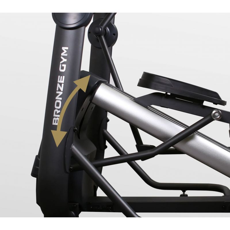 Фотография Эллиптический эргометр BRONZE GYM E1000M PRO TFT TURBO с автонаклоном 4