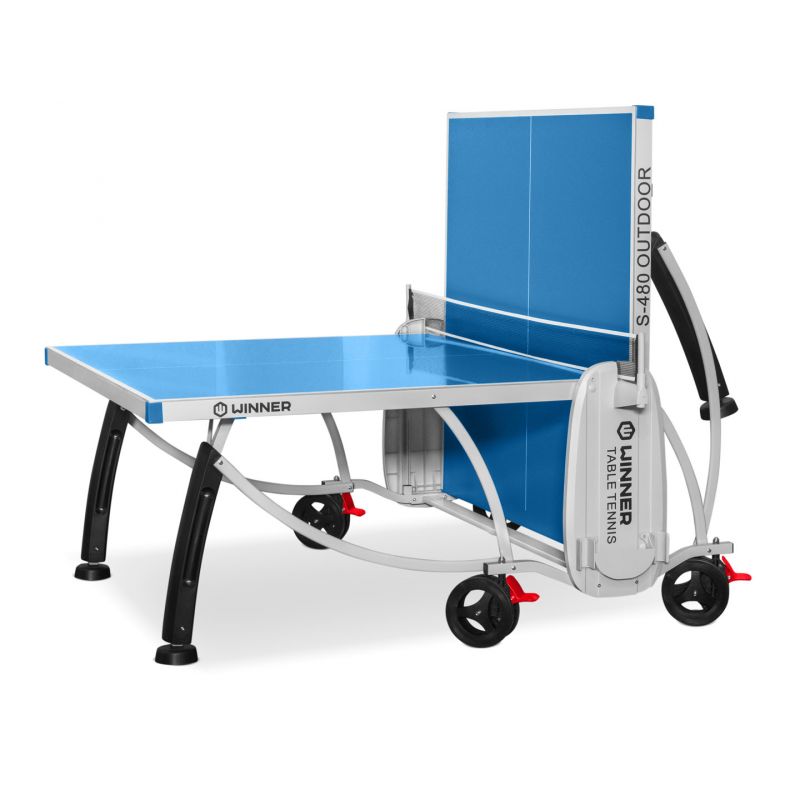 Фотография Теннисный стол всепогодный "Winner S-480 Outdoor" (274 х 152,5 х 76 см) с сеткой 1