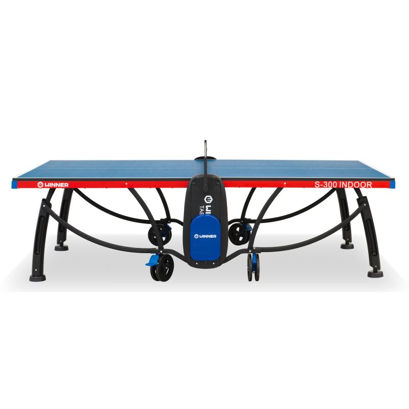 Фотография Теннисный стол складной для помещений "Winner S-300 New Indoor" (274 Х 152.5 Х 76 см ) с сеткой 1