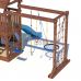 Миниатюра Детская деревянная игровая площадка для улицы, дачи CustWood Scout SC10 с деревянной крышей 10  мини