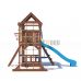 Миниатюра Детская деревянная игровая площадка для улицы, дачи CustWood Scout SC10 с деревянной крышей 5  мини