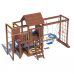 Миниатюра Детская деревянная игровая площадка для улицы, дачи CustWood Scout SC10 с деревянной крышей 8  мини