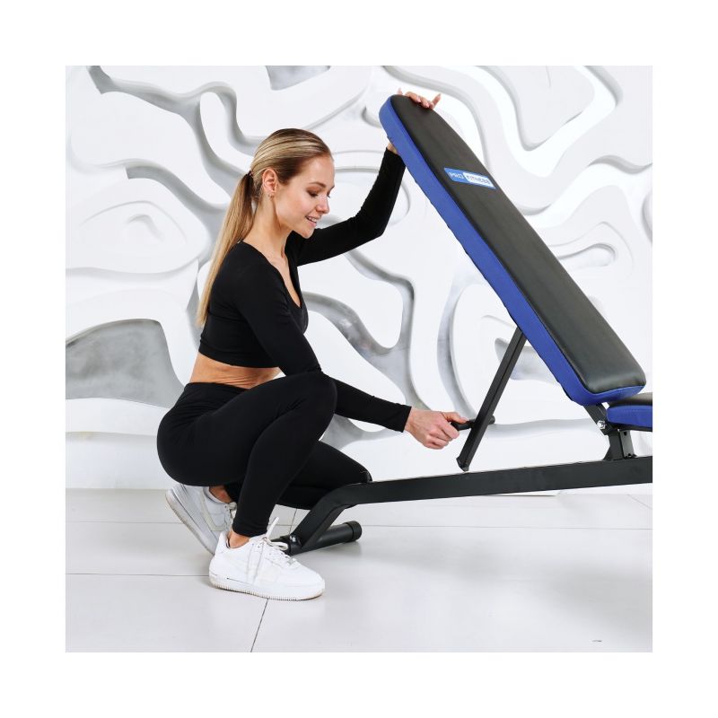Фотография Скамья силовая универсальная DFC Pro Fitness D848 15