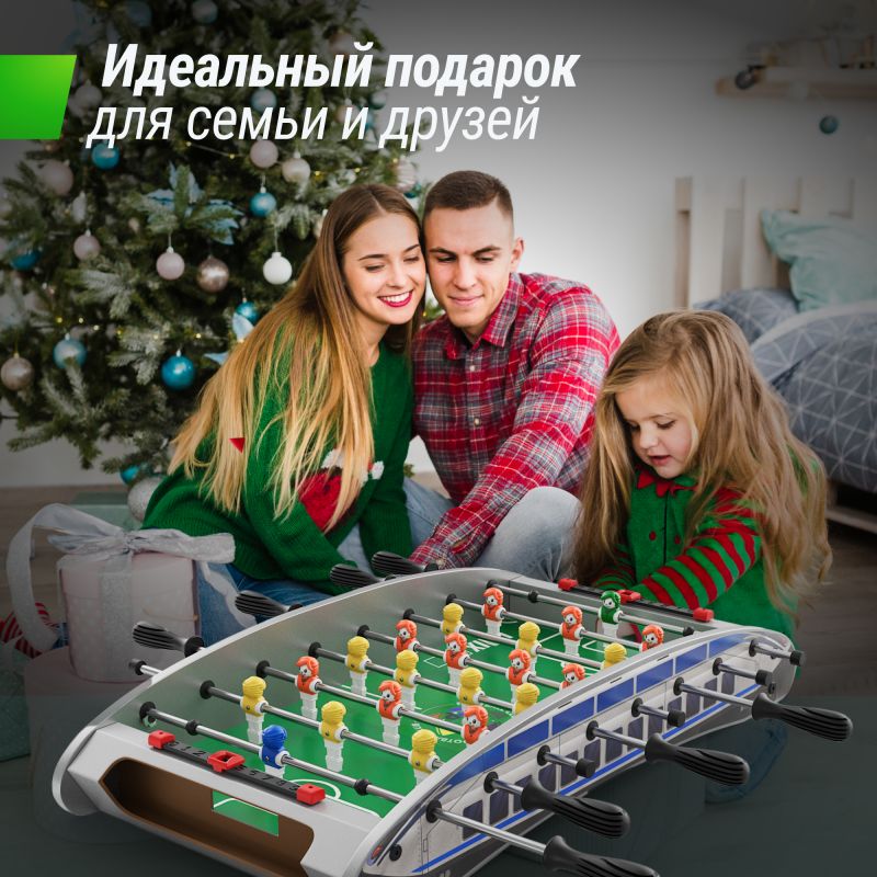 Фотография Игровой стол UNIX Line Мини Футбол - Кикер настольный (61х28 cм) 3