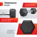 Миниатюра Гантель гексагональная UNIX Fit обрезиненная 2,5 кг 3  мини
