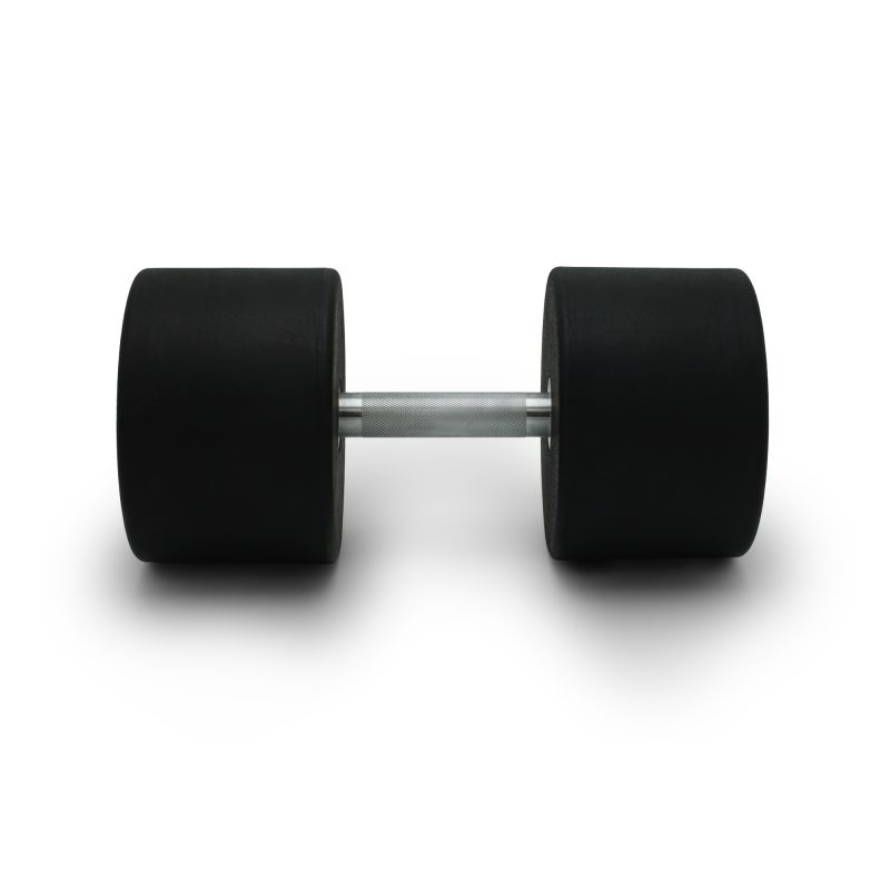 Фотография Гантель UNIX Fit PRO круглая обрезиненная 50 кг 1
