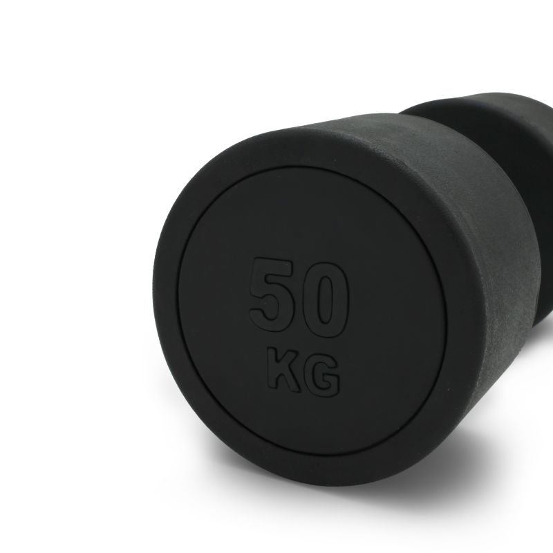 Фотография Гантель UNIX Fit PRO круглая обрезиненная 50 кг 3