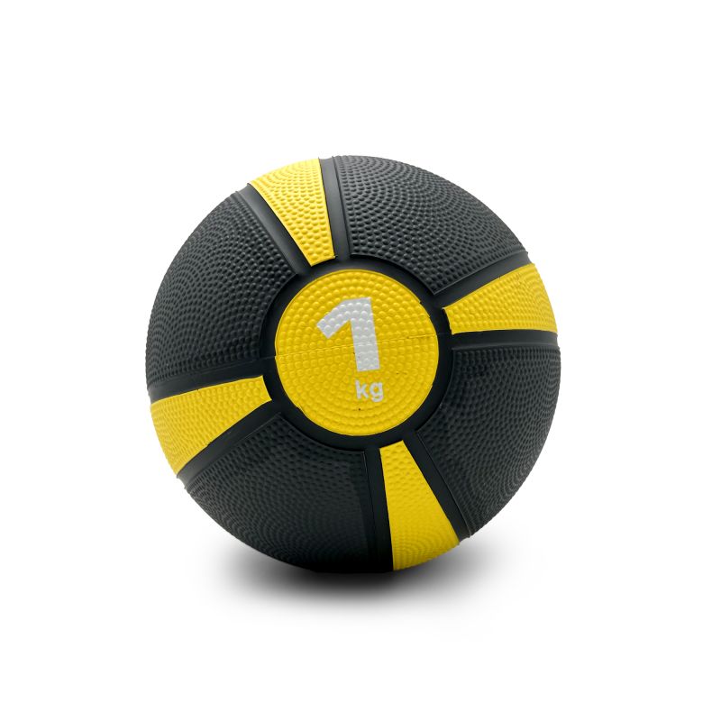 Фотография Медбол UNIX Fit PRO 1 кг Yellow 2