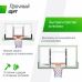 Миниатюра Баскетбольный щит UNIX Line B-Backboard-PC 50"x32" R45 3  мини