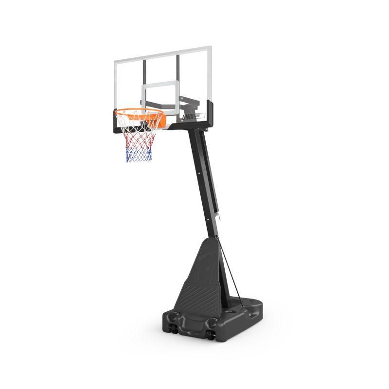 Фотография Баскетбольная стойка UNIX Line B-Stand-TG 54x32" R45 H230-305 см 0