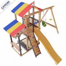 Детская игровая деревянная площадка для дачи КИРИБАТИ