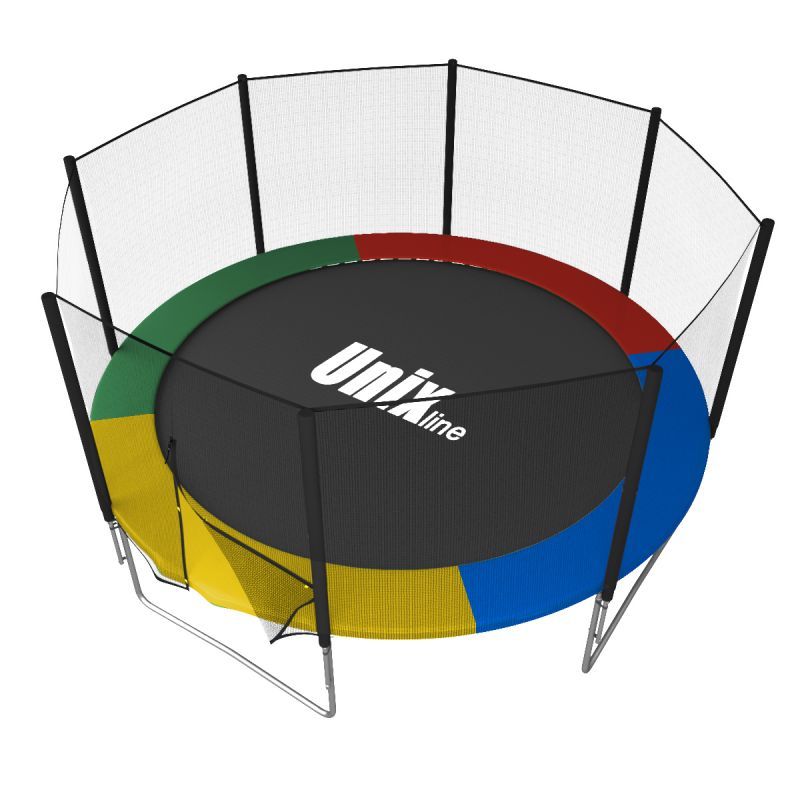 Фотография Батут UNIX line Simple 10 ft Color (outside) 7