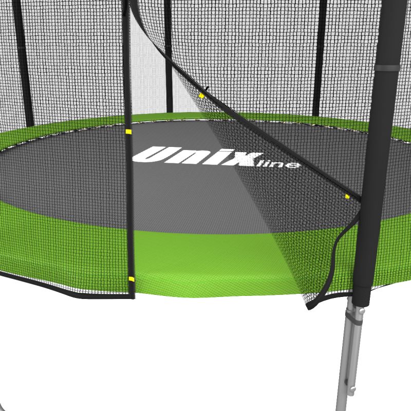 Фотография Батут UNIX line Simple 10 ft Green (outside) 7