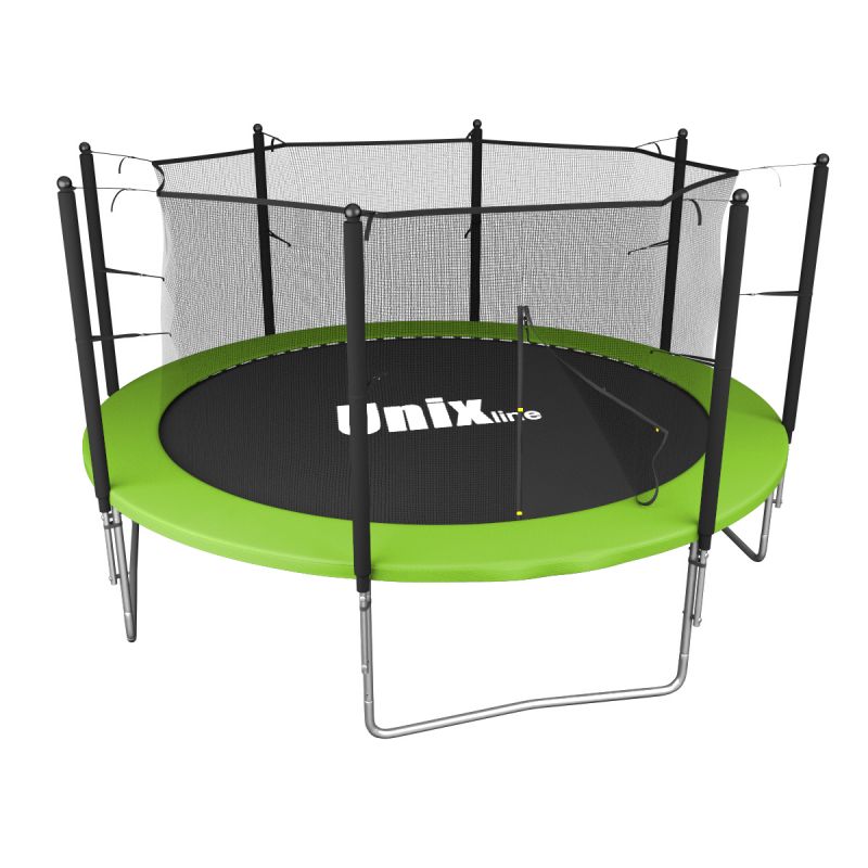 Фотография Батут UNIX line Simple 12 ft Green (inside) 0