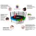 Миниатюра Батут UNIX line Classic 12 ft (inside) 12  мини