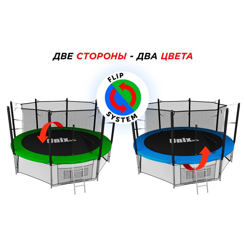 Фотография Батут UNIX line Classic 14 ft (inside) 8