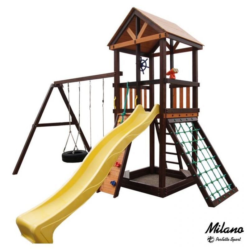 Фотография Игровой комплекс (ИК) Perfetto sport "Milano" (качели шина) 3