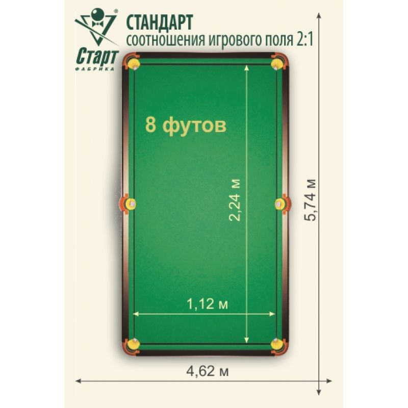 Фотография Бильярдный стол Оксфорд 6