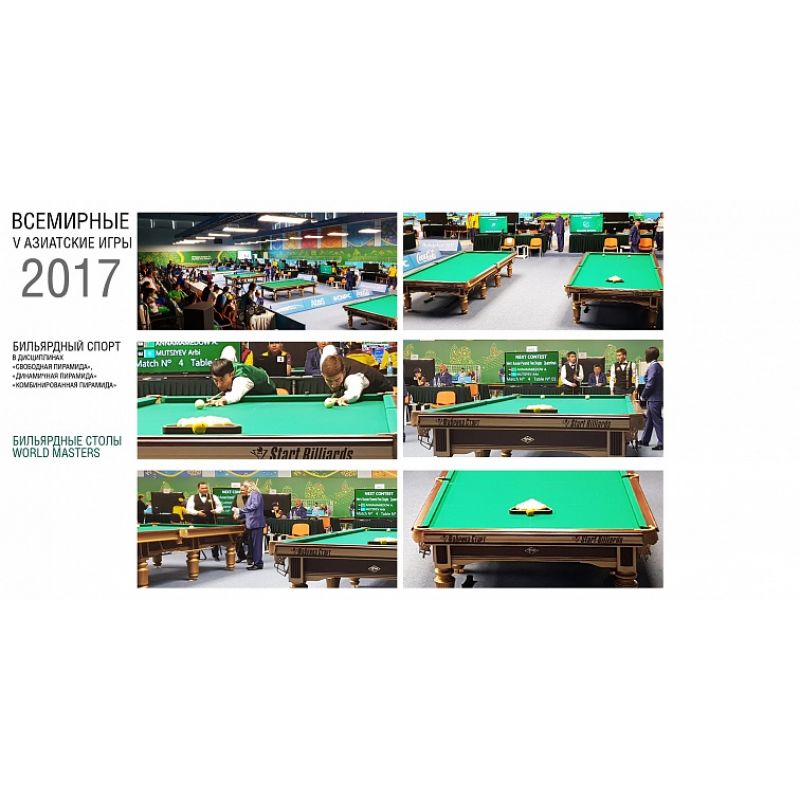 Фотография Бильярдный стол World Masters 3