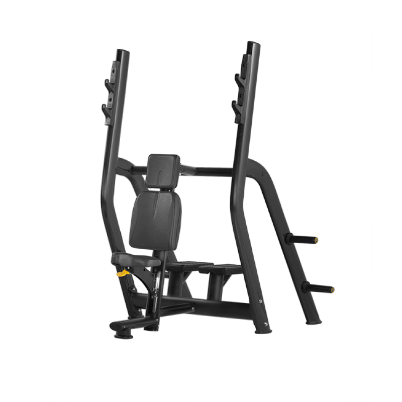 Фотография BRONZE GYM H-025B Скамья для жима вертикальная (ЧЕРНЫЙ) 0